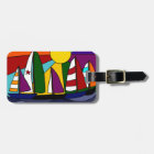 Colorful Sailing Rainbow Art Design