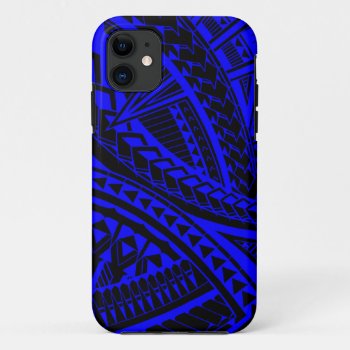 Colorful Samoan Tattoo Pattern Iphone 11 Case by MarkStorm at Zazzle