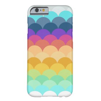Colorful Scalloped Iphone 6 Case by WarmCoffee at Zazzle