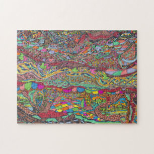 Colorful Scenery In Mazes Jigsaw Puzzle
