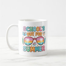 Colorful “School’s Out” Sunset Design