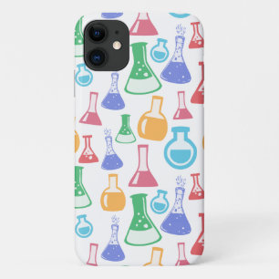 Colorful Science / Chemistry Pattern iPhone 11 Case