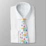 Colorful Science / Chemistry Pattern Neck Tie