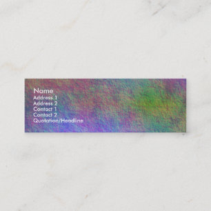 Colorful Sea Bed I Mini Business Card