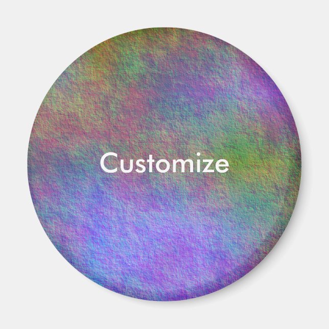 Colorful Sea Bed I - Template Magnet (Front)