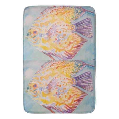 Colorful Sea Fish Ocean Beach Sea Bath Mat