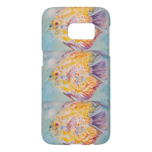 Colorful Sea Fish Ocean Beach Sea beach Samsung Samsung Galaxy S7 Case