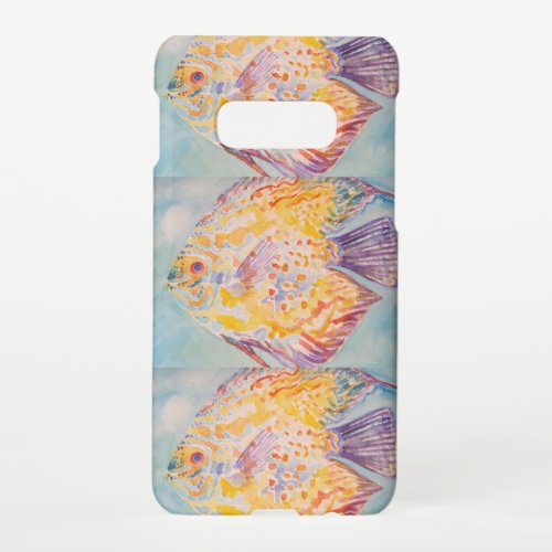 Colorful Sea Fish Ocean Beach Sea beach Samsung Galaxy S10E Case