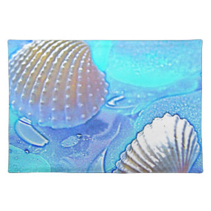 Colorful Sea Glass Cloth Placemat