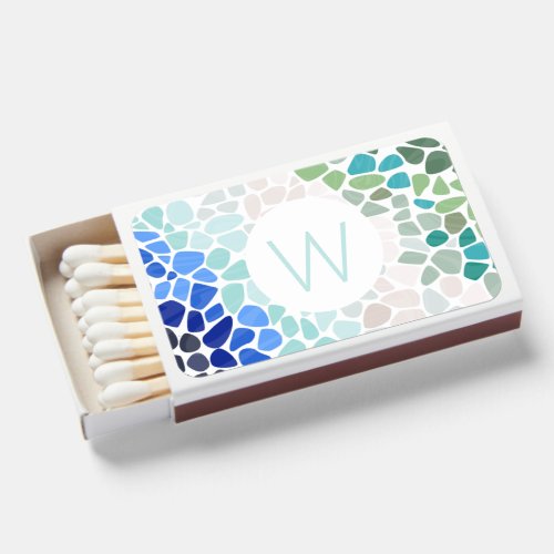 Colorful Sea Glass Matchboxes