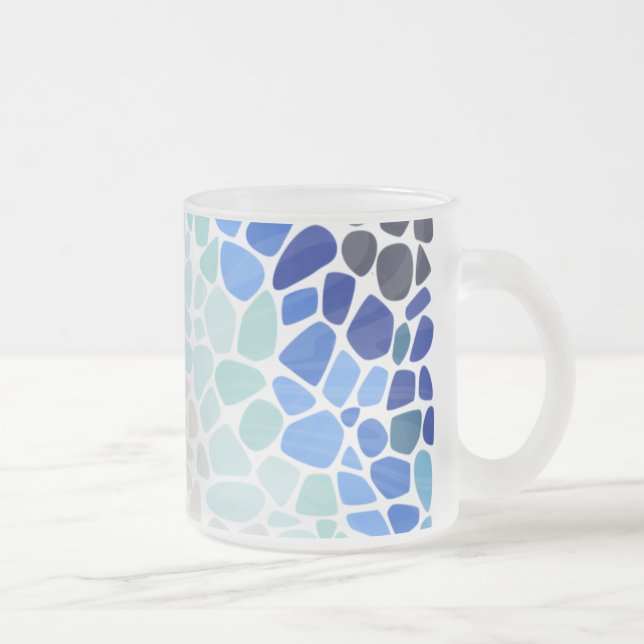 Colorful Sea Glass Mug (Right)