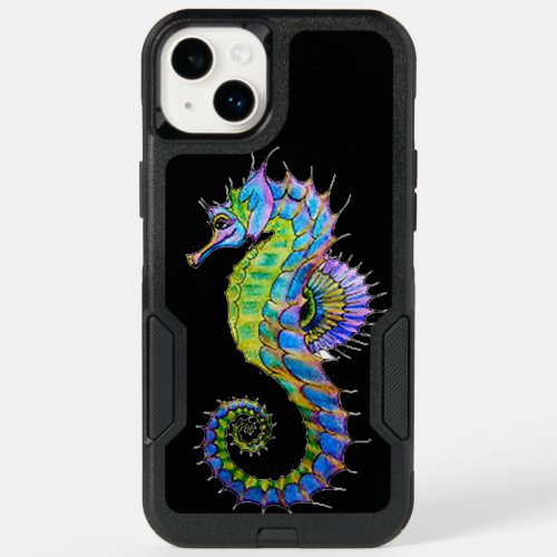 Colorful Sea Horse Apple IPhone 14 Plus