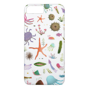 Colorful Sea Life iPhone 8 Plus/7 Plus Case