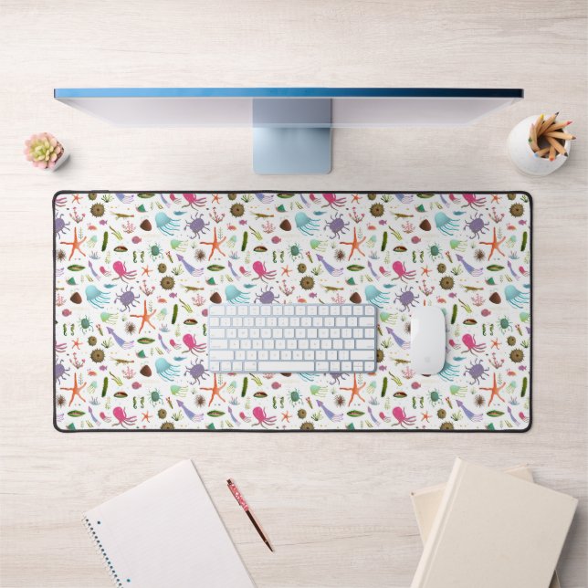 Colorful Sea Life Desk Mat (Office 1)