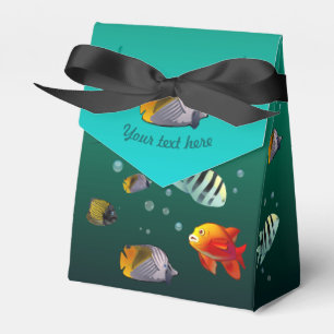 Colorful Sea Life - Underwater Theme Favor Boxes