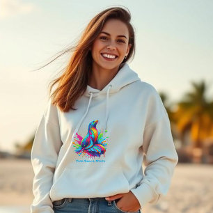 Colorful Sea Lion Splash- Hoodie