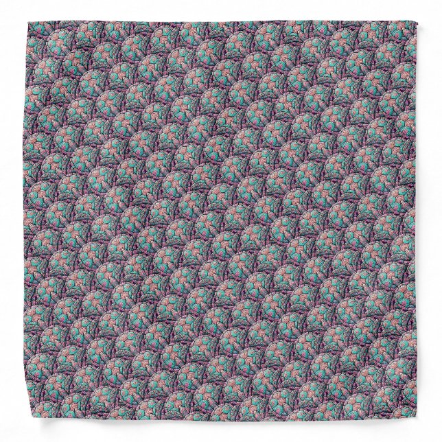 Colorful Sea Turtle Bandana (Front)