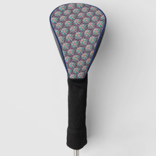 Colorful Sea Turtle Golf Head Cover