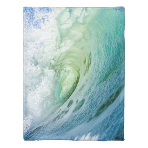 Colorful Sea Waves Duvet Cover