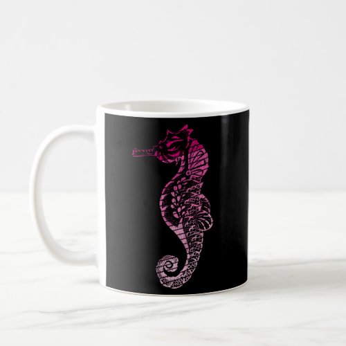 Colorful Seahorse Coffee Mug