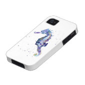 Colorful Seahorse iPhone 4/4S Case (Bottom)