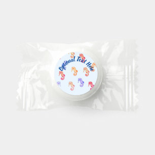 Colorful Seahorses Pattern Life Saver® Mints