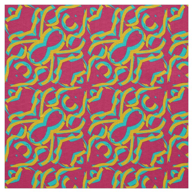 Colorful seamless creative fabric pattern design  (Swatch)