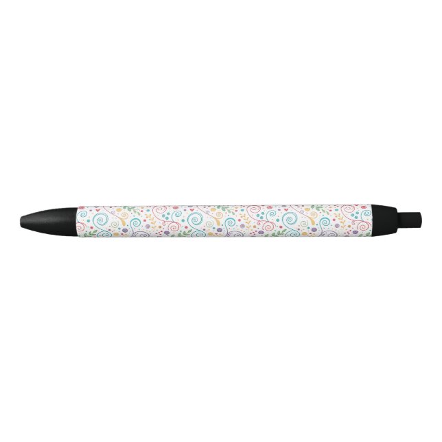 Colorful Seamless Doodle Pattern  Pen (Front)