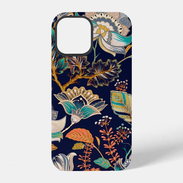 Colorful seamless pattern. Floral background. Flow Iphone Case (Back)