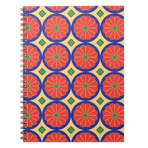 colorful seamless pattern string notebook
