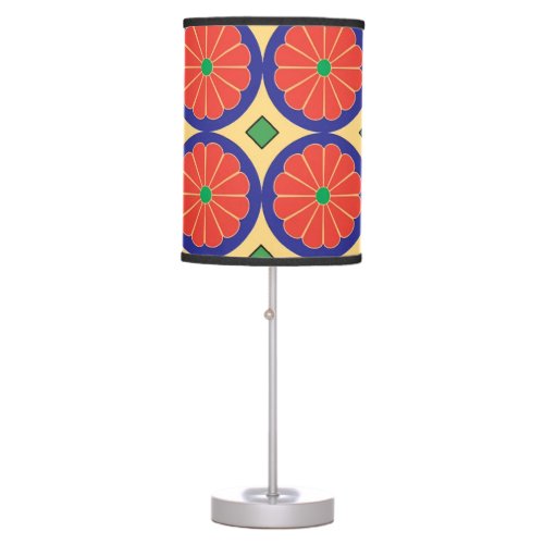 colorful seamless pattern string table lamp