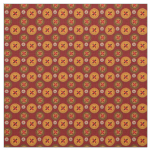 Colorful seamless pattern with buttons. fabric
