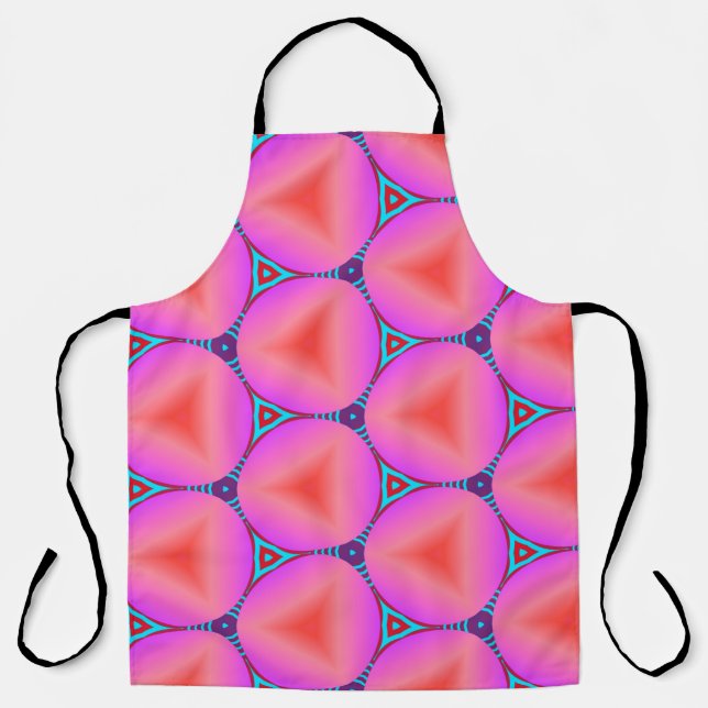 Colorful seamless pattern with simple geometric or apron (Front)
