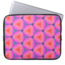 Colorful seamless pattern with simple geometric or laptop sleeve