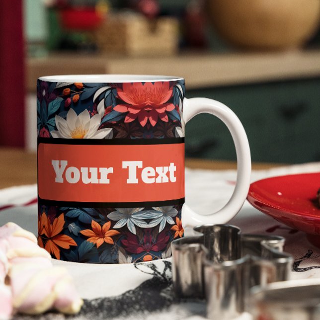 Colorful Seamless Patterns Fabric Coffee Mug (Creator Uploaded)