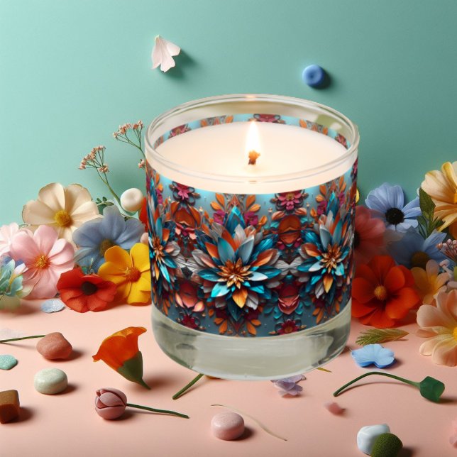 Colorful Seamless Patterns Fabrica Scented Candle (Creator Uploaded)
