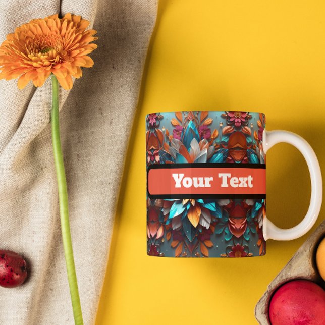 Colorful Seamless Patterns Fabrics Coffee Mug (Creator Uploaded)