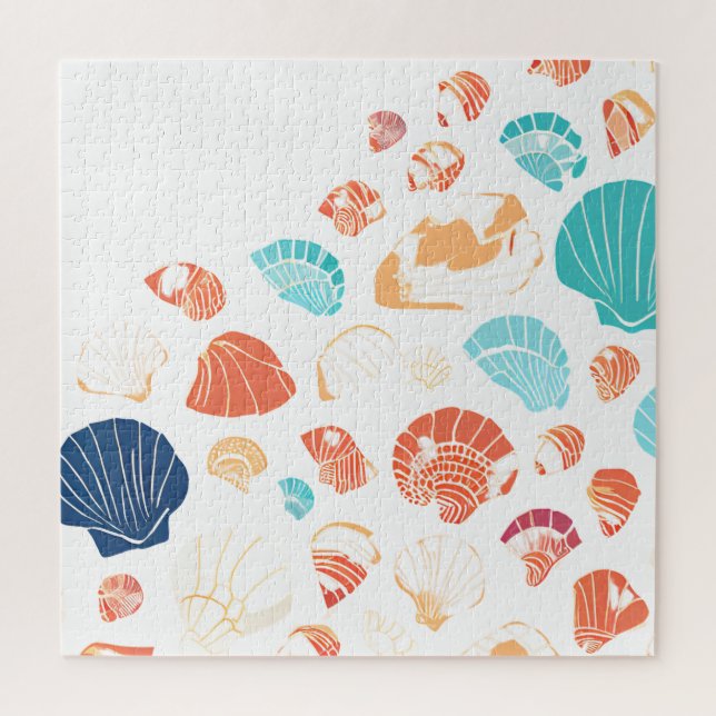 Colorful Seashells Jigsaw Puzzle (Vertical)