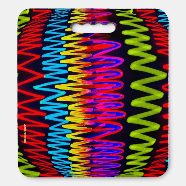 Colorful Seat Cushion (Front Vertical)