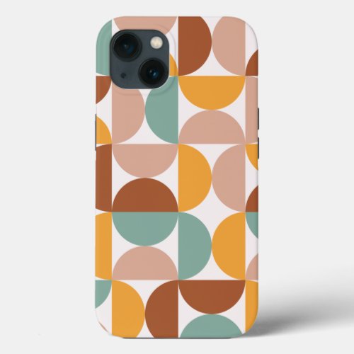 Colorful Semicircles Bold Minimalism Case_Mate iPh iPhone 13 Case