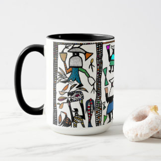 Colorful Senufu Coffee Cup