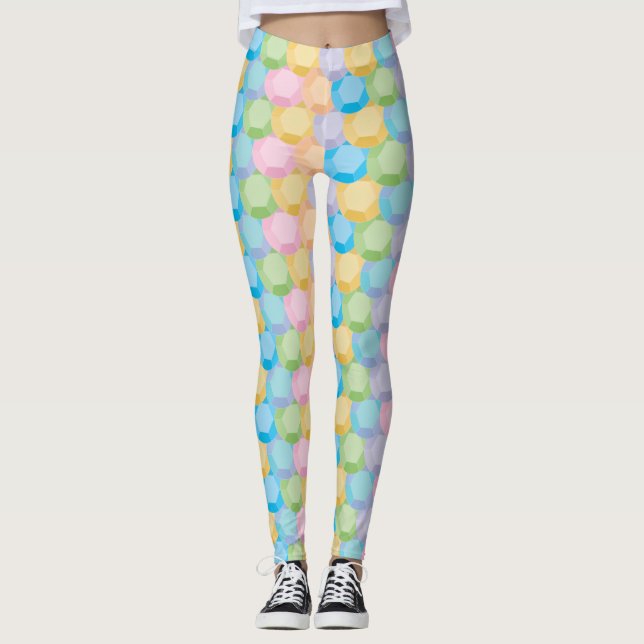 Colorful Sequins Leggings (Front)