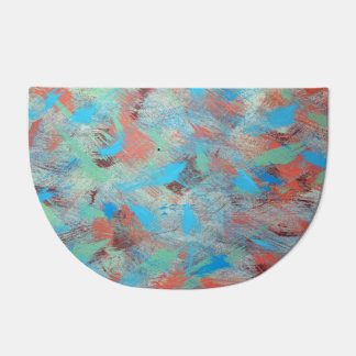 Colorful series: abstract background texture. doormat