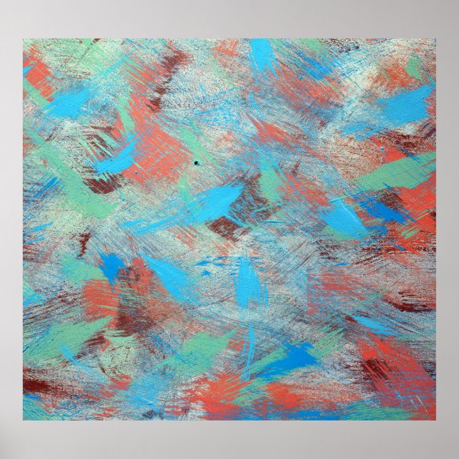 Colorful series: abstract background texture. poster (Front)