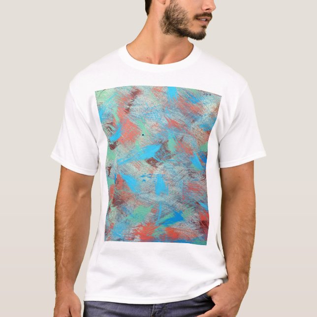Colorful series: abstract background texture. T-Shirt (Front)