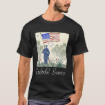 "Colorful Service" about Veteran’s Day for painter T-Shirt