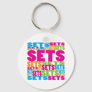 Colorful Sets Keychain