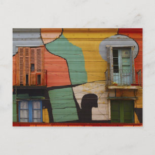 Colorful Shacks Buenes Aires Argentina Postcards