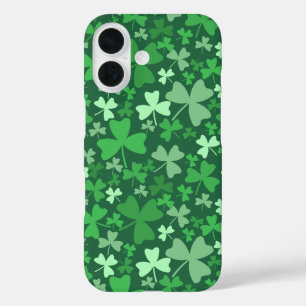 Colorful Shamrocks iPhone 16 Case