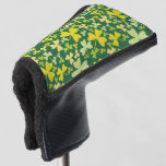 Colorful Shamrocks Golf Head Cover
